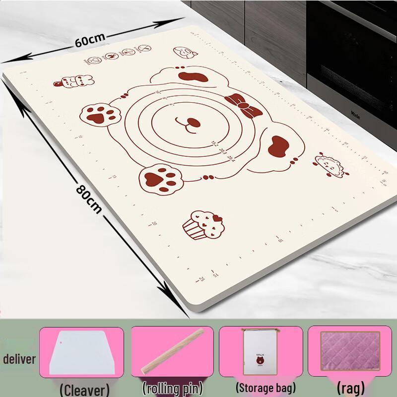 Пищевая силиконовая коврик для замешивания Zhaoran