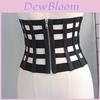 Pu Waist Belt For Women With Punk Style Adjustable Buckle For Outdoor Fashion