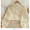 Short sweater women's spring and autumn new versatile fresh and sweet wind knitted cardigan women
