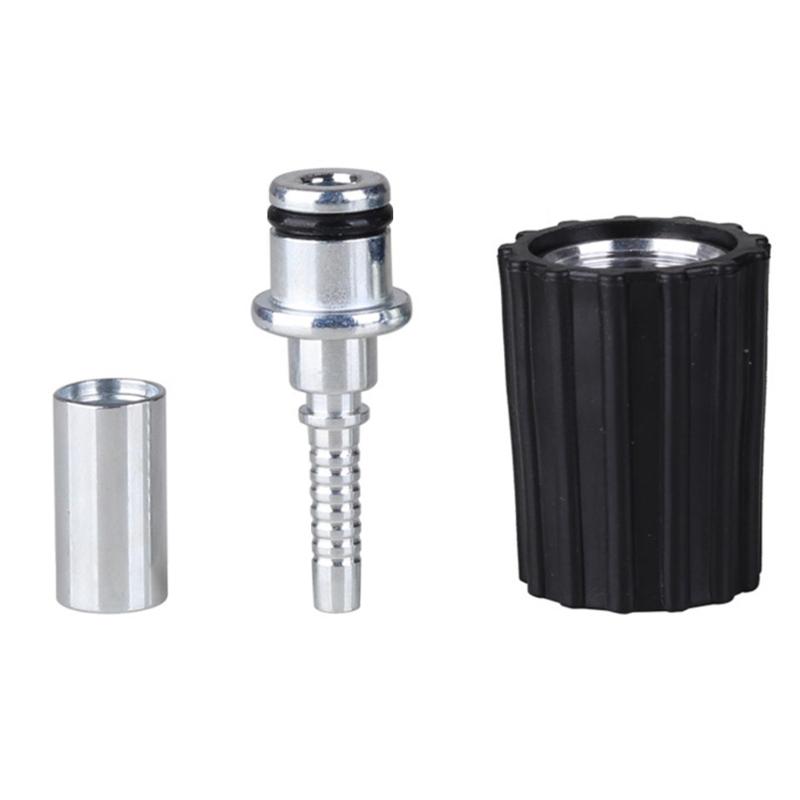 Pressure Washer Adapter Set, Quick Disconnect Kit, M22 Swivel to 3/8'' Quick Connect, 3/4" to Quick Release