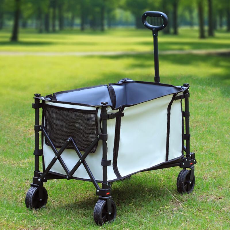 Carrinho de Camping ao Ar Livre com Rodas de Liberação Rápida