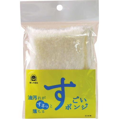Checking Kurashi no Tomosha Amazing Sponge White SP-Y-WH-1