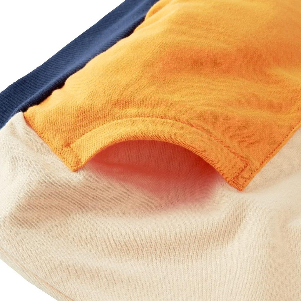 MIKIHOUSE HOT BISCUITS Hoodie for Boys and Red and Size Girls, Navy, 80cm, 70-5601-494