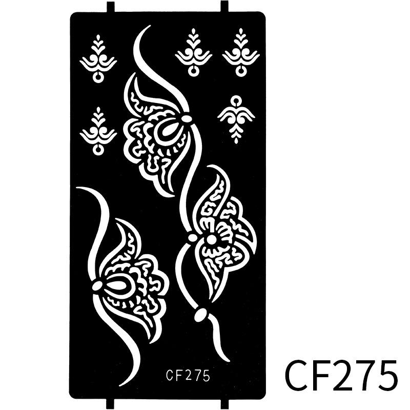 Beauty Sticker Inkjet Tattoo Sticker Indian Hollow Template Tattoo Sticker