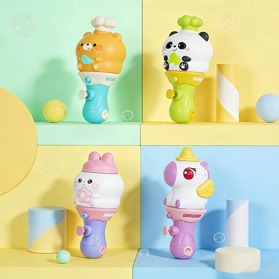 Bubble Machine Water Toy 2 Soaker Bubble Maker In 1 Water Cute Animal Bubble Blower Water