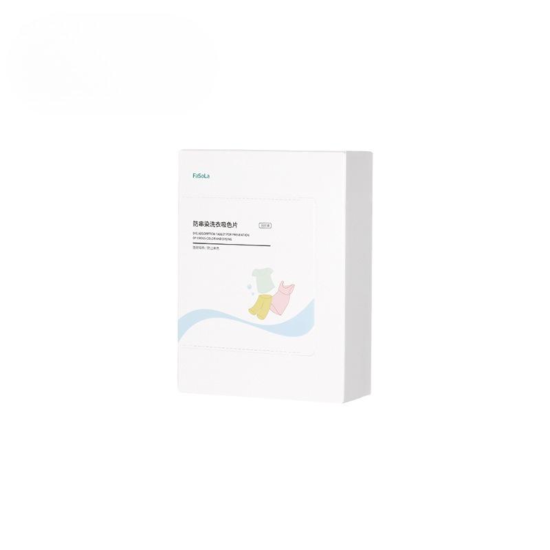 

Laundry Anti-staining Color-absorbing Sheet, Ready To Use and Throw, Mixed Wash Adsorption Mesh Non-woven Fabric Color-absorbing Cloth 30 pieces белый