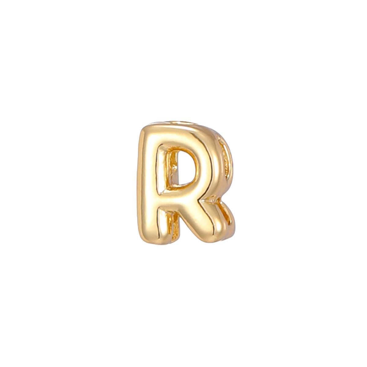 

Glossy Bubble Letter and Number DIY Pendant Clavicle Chain