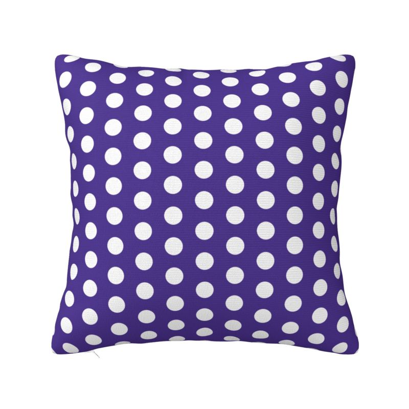 Green And Black Polka Dot Cushion Cover x cm Polyester Soft Throw Pillow Case For Sofa Car Living Room Decoration Pillowcase