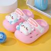 Cute cartoon soft-soled non-slip clogs for summer, baby and children's slippers, boys' and girls' closed-toe sandals