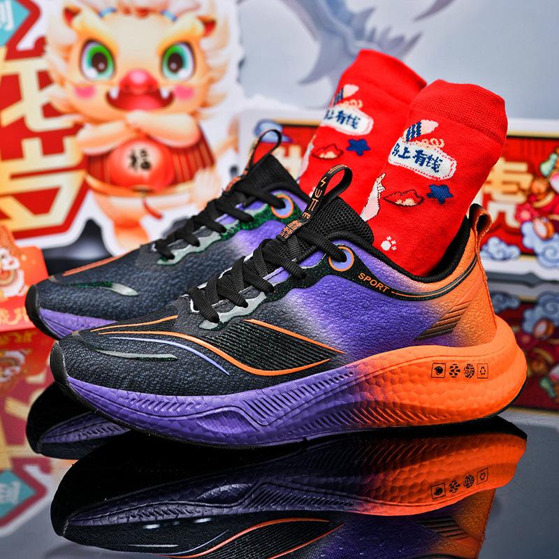 2025 New Carbon Board Running Shoes Summer Sports Shoes Couple Shoes Training Racing Competition Sports Shock Absorption