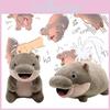 Adorable Moo Deng Plush Hippo Stuffed Animal Soft Toy For Kids And Collectors