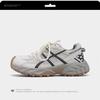 "Lovanson" West Coast~ Leather Mesh Sneakers Women's Summer Platform Shoes Little White Casual Daddy Shoes Women's