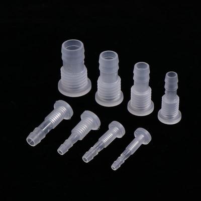 5Pcs M5 M6 M8 M10 M12 M14 M16 Food Grade PP Straight Through Connectors Aquarium Tank Air Hose Joints Irrigation Pipe Fittings