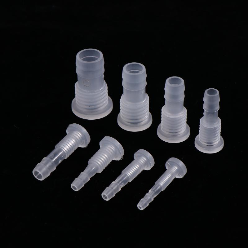 5Pcs M5 M6 M8 M10 M12 M14 M16 Food Grade PP Straight Through Connectors Aquarium Tank Air Hose Joints Irrigation Pipe Fittings