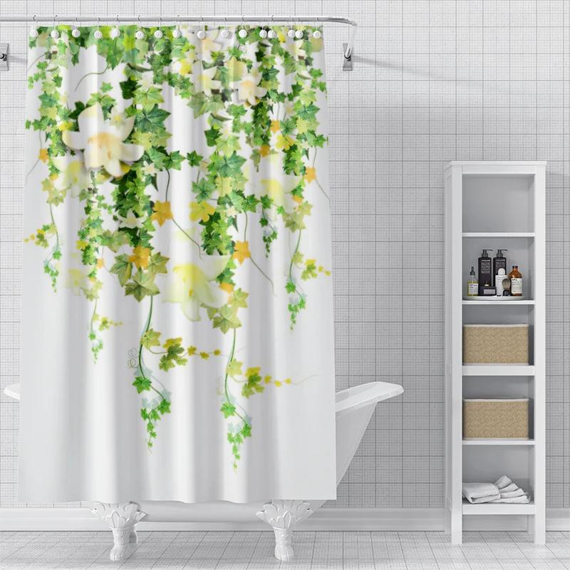 

Домашние шторки для душа для ванной водонепроницаемая ткань Современный скандинавский стиль занавеска для ванной 180x200 240x180 милая собака смешнаяXT6 90X180CM-35.43X70.87