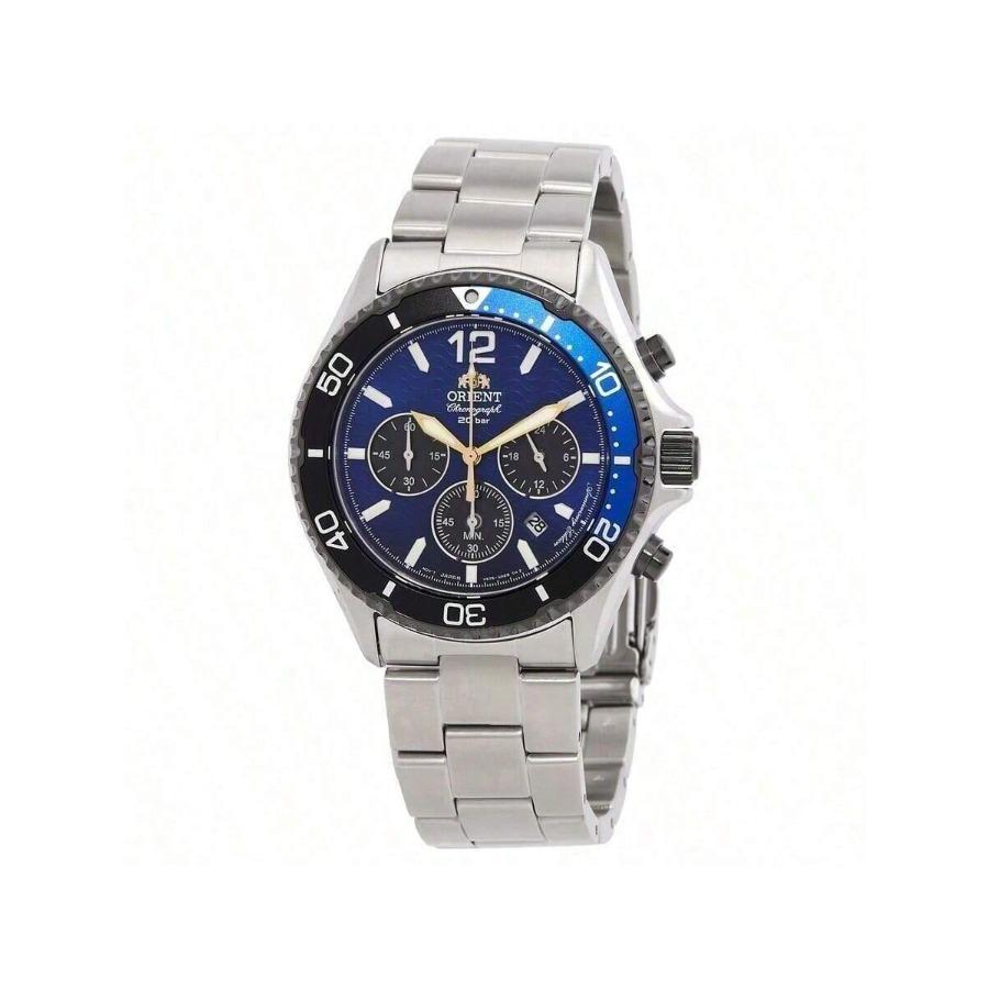 Мужские кварцевые часы Orient RA-TX0208L10B синий