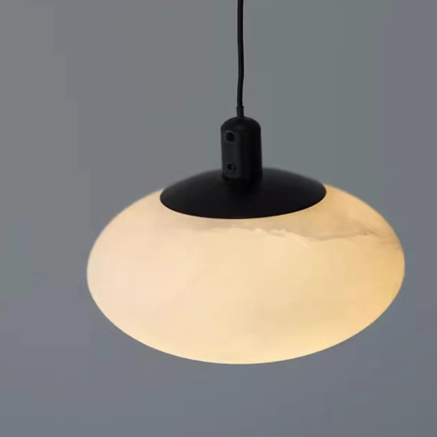 Nordic Alabaster Bedside Pendant Light - Luxury Designer Aisle, Bar, & Dining Lighting