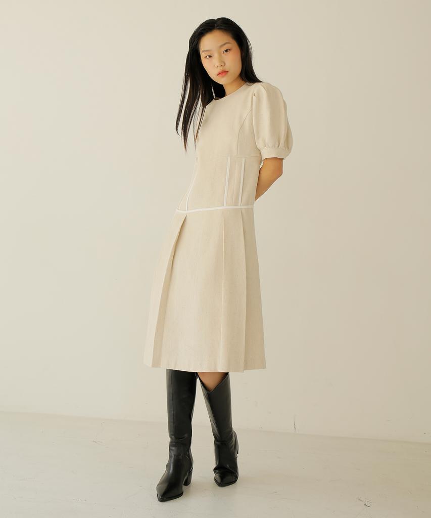 Nouah Line Block Dress