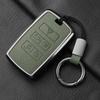 Metal and Leather Car Key Case Cover For Land Rover Range Rover Discovery Evoque Sport Velar Key Protection Shell Accessories