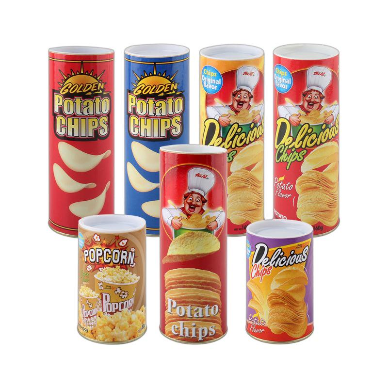 Bouncing Snake in Potato Chip Can - Prank Toy and Party Gift