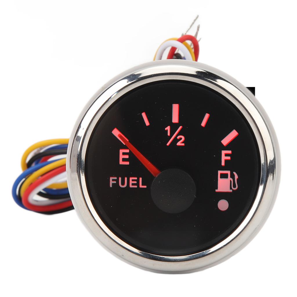 DC9‑32V 52MM Marine Fuel Gauge 240‑33 Ohm Universal Digital Fuel Meter for Yachts Fishing Boats