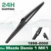 Rear Windshield Wipers Blades,Premium All-Season Wiper blades Replacement For Mazda Demio 1 MK1 1998-2002,Natural Rubber Bayonet,Easy to Install 16″