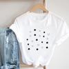Butterfly Print Short-sleeved T-shirt Oversized T Shirt  Harajuku  Aesthetic Clothes  Women Clothing  Graphic Tshirts