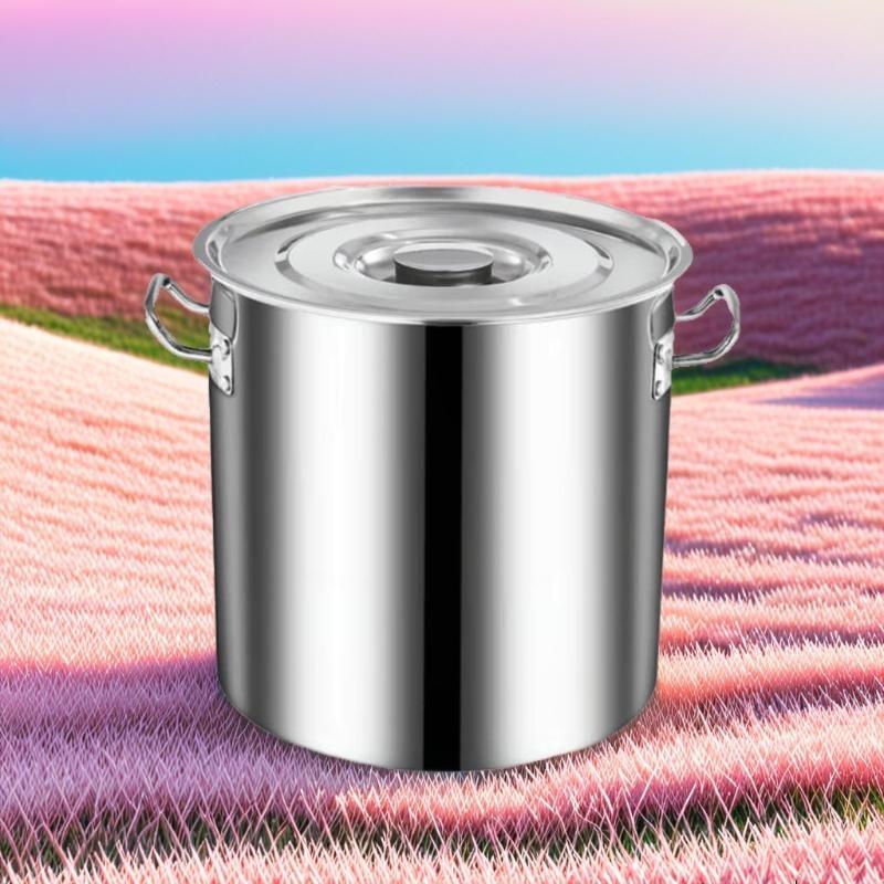SIFAR Stainless Steel Commercial Stock Pot with Lid