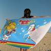 Rainbow Brite Red Butler TV Anime Beach Swimming Towel Soft Absorbent Washcloth Children's Gifts For Kids Travel Camping Gym