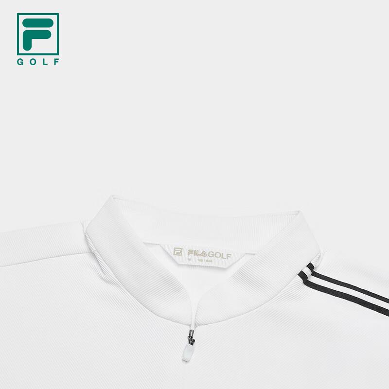 FILA Women's Golf Half-Zip Knit Short Sleeve T-Shirt