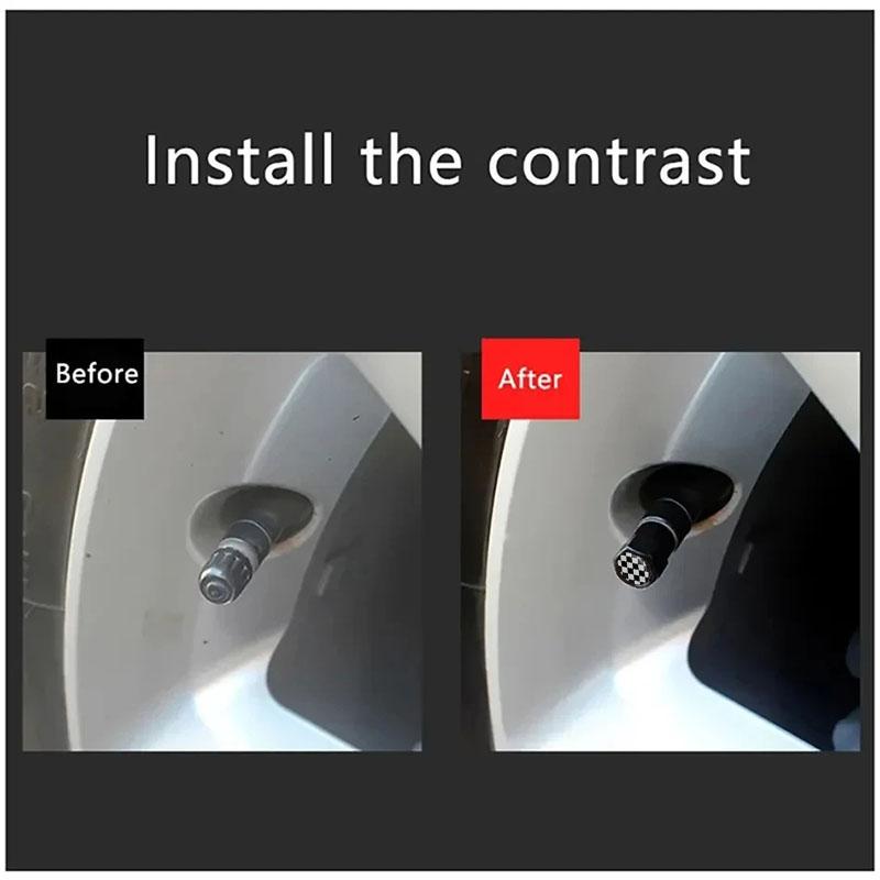 4Pcs/Set Car Tire Valve Caps Wheel Valve Cap Auto Tyre Air Valve Stem Caps Dust Cover for F1 UK Flag Car Vehicles Styling