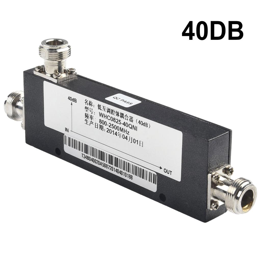 New N-Type Female RF Coaxial Directional Coupler 800-2500MHz 200W 5dB~40dB