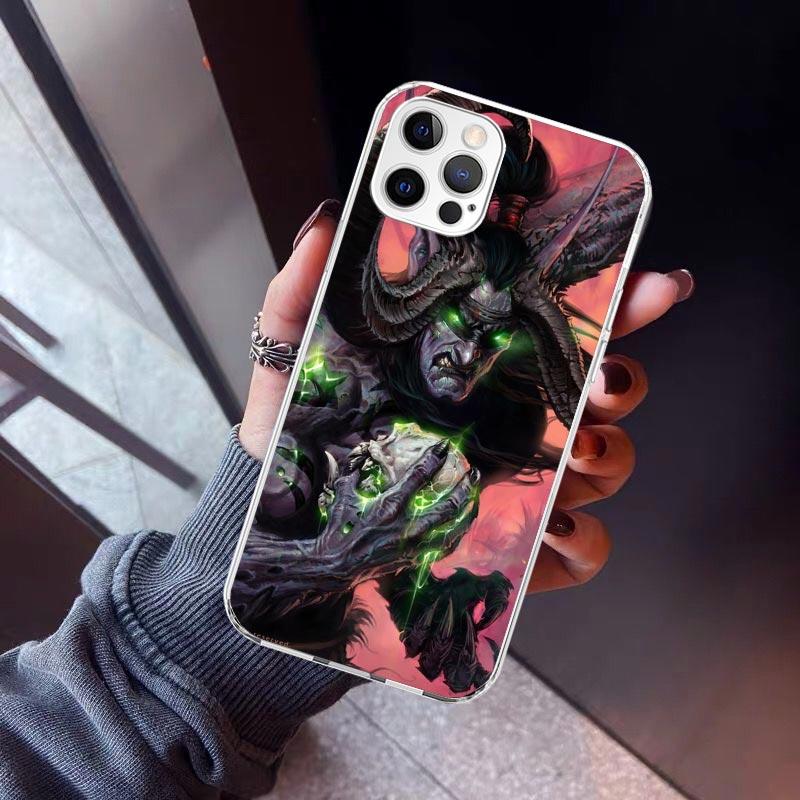 W-World Of W-Warcraft W-Wow Phone Case For iPhone 17 Air 16 15 Pro Max 14 Plus 13 Mini 12 11 Cover 7 8 SE Silicone Shell Print F