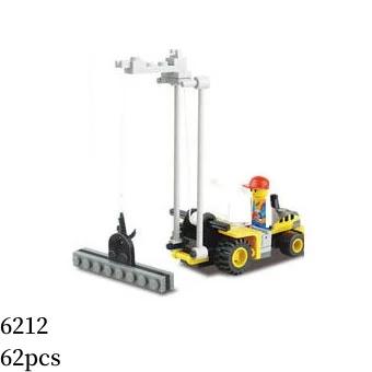 MOC Engineering Truck Building Blocks City Construction Crane Bulldozer Car Bricks Set Children Kids Toys for Boy