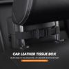 AAFO1 Car Styling Tissue Bag Armrest Box Paper Towel Interior Organizer Accessories For Skoda Kamiq Karoq Octavia 2 3 Rapid Scala Kami