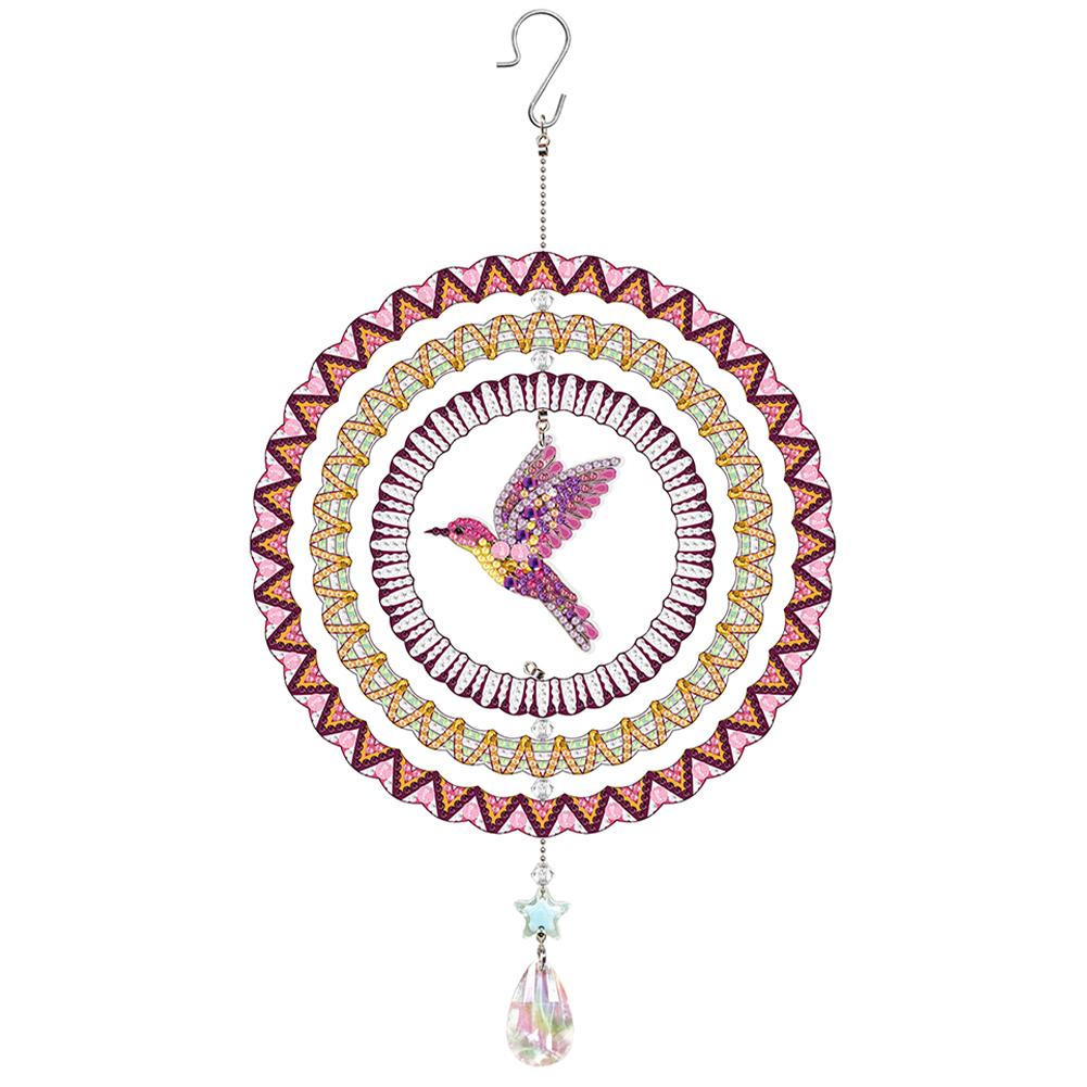 Sonnfänger Diamantmalerei Hängende Dekoration Schmetterling Diamantzeichnung Hängendes Ornament Smiley Schneemänner Weihnachten Heimfenster Dekoration