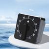 Mechanical Kitchen Timer Square 60 Minute Portable Battery-free Timer for Cooking Baking And Time Management