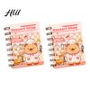 Eye-catching Stationery 2Pcs Capybara Mini Spiral Notebooks A7 3.2 x 4.1 Inch 80 Notebook Blank Pages Journal Portable Cute Memo Pads for School Kids