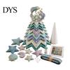 Handmade Gift for Special Occasions DIY Quilted Zodiac Tree Kit, Fabric Patchwork Sewing Constellation Ornament Kit Signs Craft Adults, Desktop
