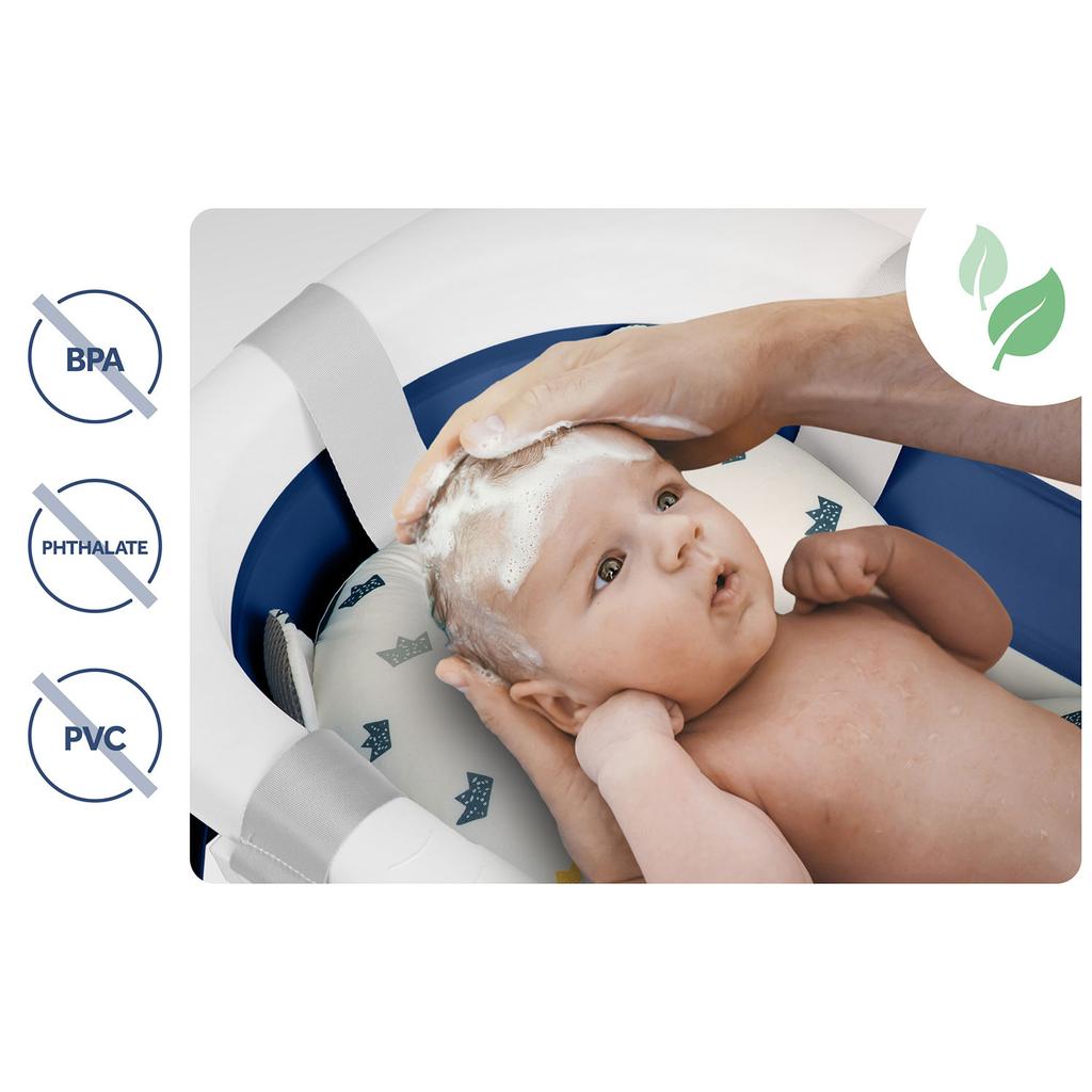 Folding Bathtub For Babies & Infants With Insert Ricokids &