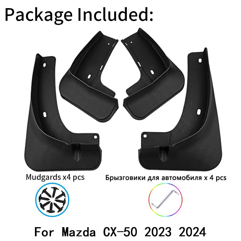 Mudguards For Mazda CX-50 CX50 CX 50 Mud Flaps 2026 2026 Splash Guards MudFlaps Front Rear Wheels Fender Car Accessories