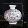Antique Blue and White Chinese Porcelain Vase - European & American Handicraft for Flower Arrangements