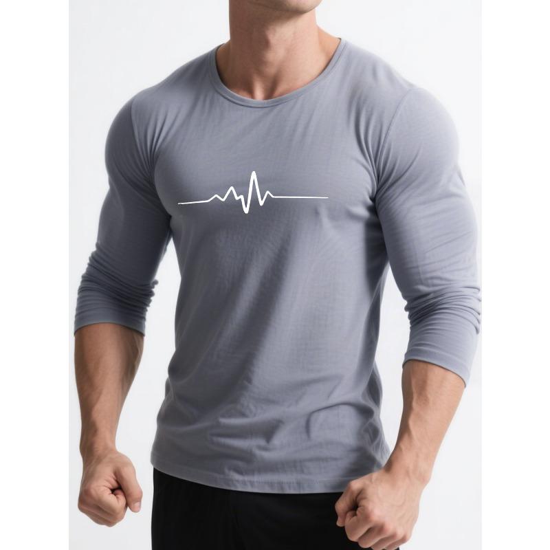 Men's Sweater Spring and Autumn New Fashion Trend Loose Casual Long-sleeved Crew Neck Bottoming Shirt