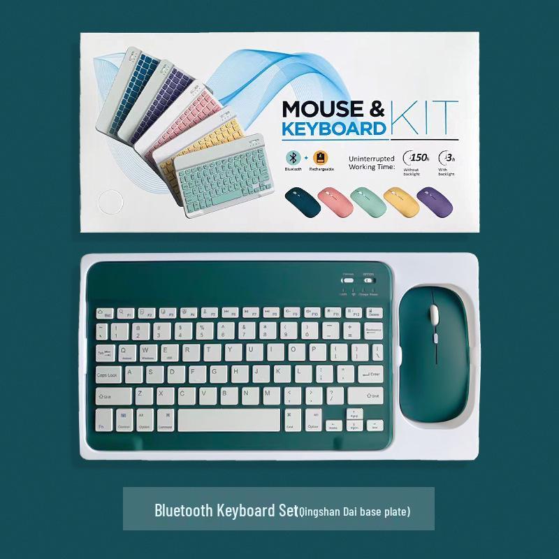 Portable Silent Bluetooth Keyboard for Tablets