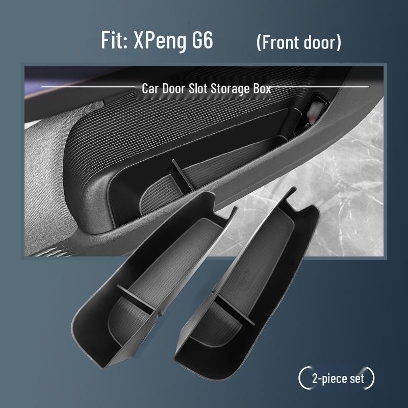 Fit for 23-25 Models: Xiaopeng G6 Car Door Storage Organizer - Car Interior Accessory