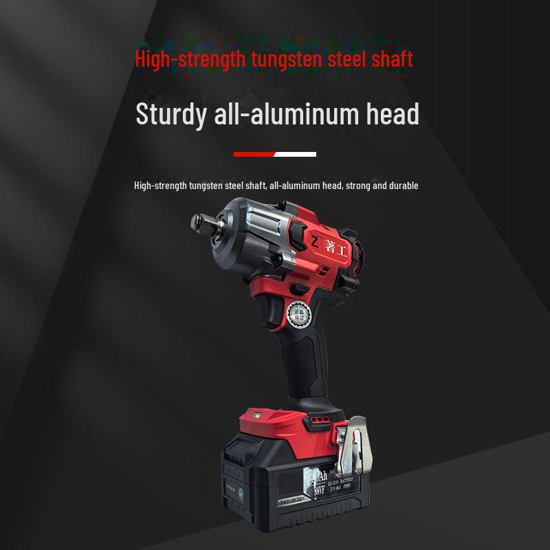 Zhugong Brushless Rechargeable Electric Torque Wrench with Lithium Battery