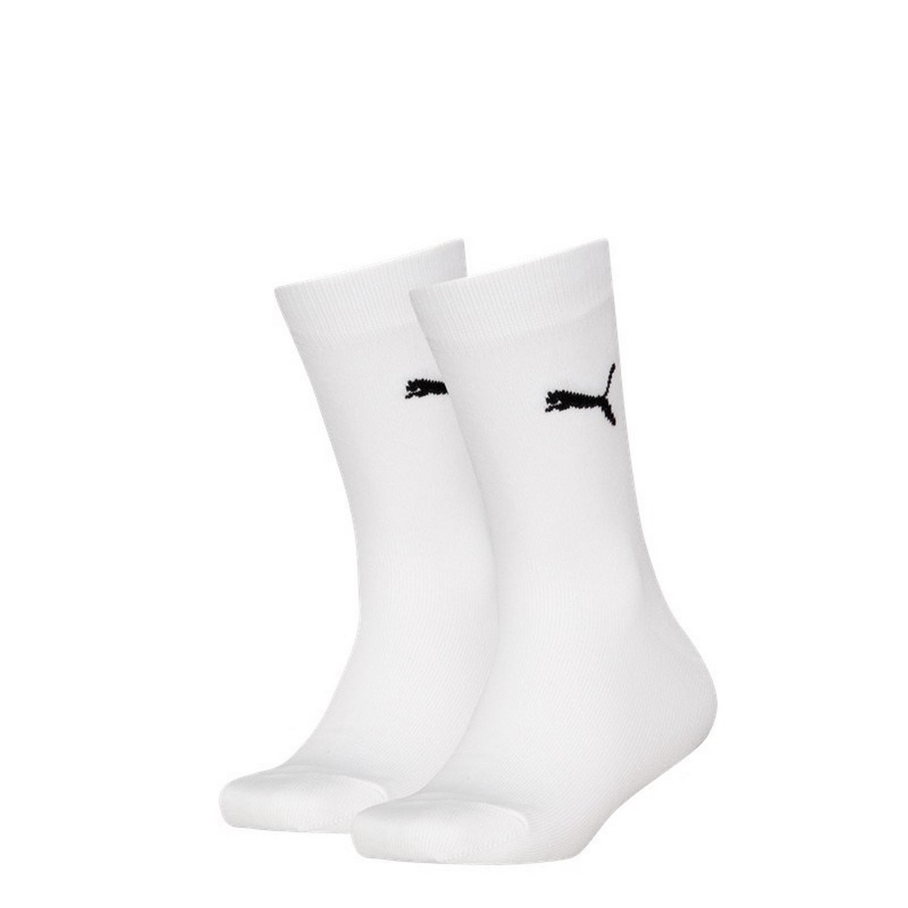 Puma EASY RIDER JUNIOR 2er-Pack Kindersocken weiß 93837602 Größe 27-30 white
