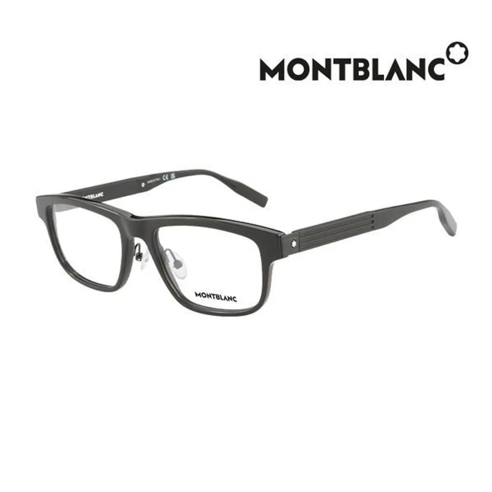 

Montblanc Eyeglass Frames MB0165O 001_N Square Horn-rimmed Glasses for Women and Men MB0165O 001_N_I [54]