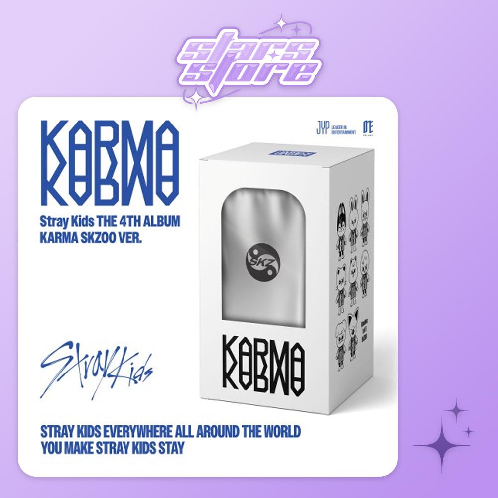 POB Pre-Order Stray Kids - 4th Album [KARMA] (SKZOO Ver.) Pre-Order Benefit