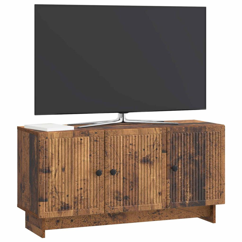 TV Cabinet Reclaimed Wood Look 99 x 34.5 x 50 cm Particleboard